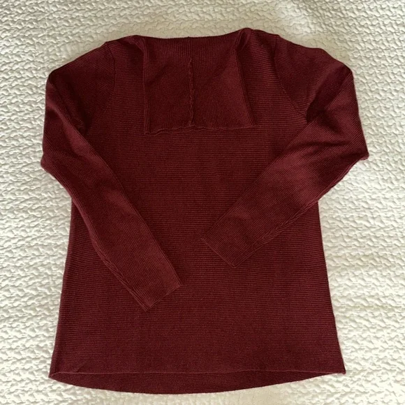 Pink Clover Ribbed Turtleneck Pullover Size M - Picture 6 of 7